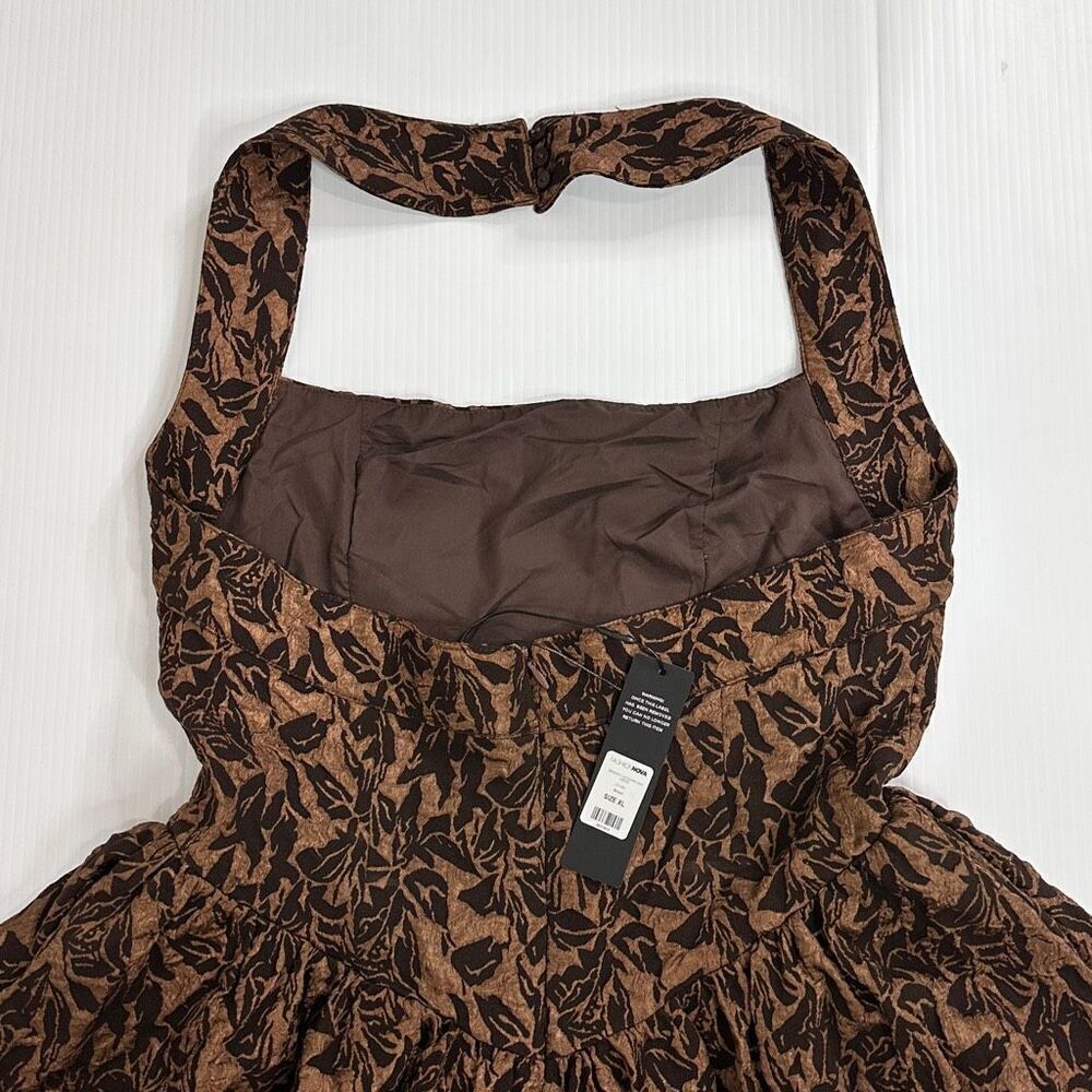 NWT Fashion Nova Meredith Jacquard Maxi Dress XL  Regency Wedding Holidays - Picture 8 of 11